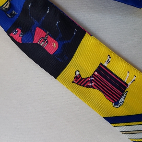 * Horse Show Skinny Scarf Cowgirl Vaquera Country Stripes - Picture 7 of 10